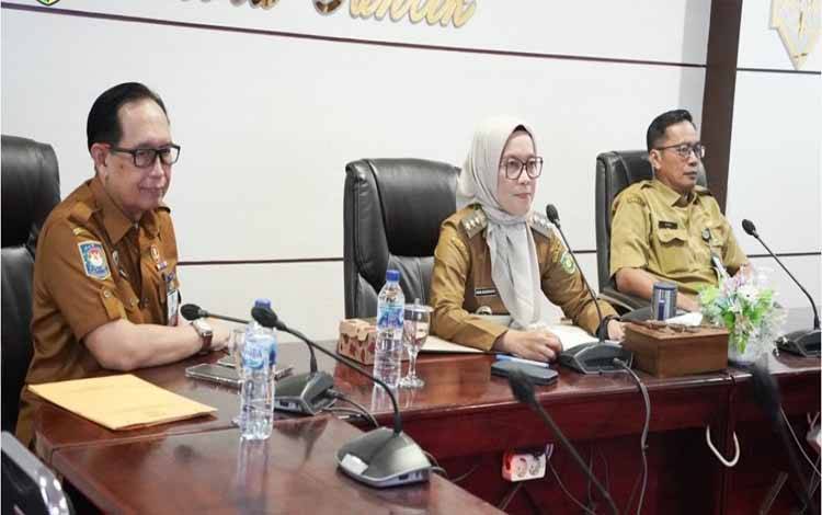 Pemko Palangka Raya Perkuat Pengawasan Pangan dengan ICS dan Pos Pantau