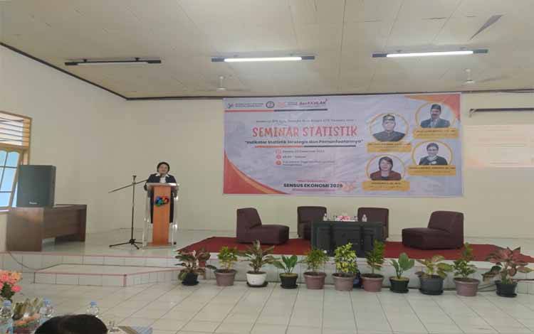 BPS Palangka Raya Kolaborasi dengan STIE Laksanakan Seminar Statistik