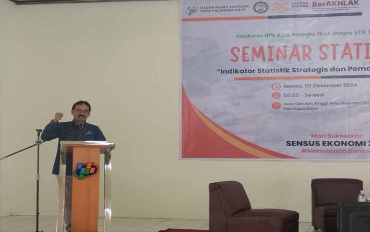 BPS Kota Palangka Raya Seminar Statistik Perdana
