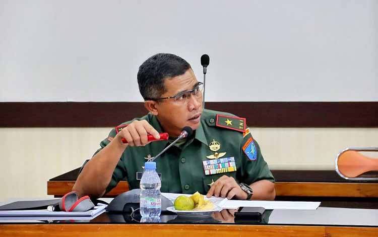 Danrem 102 Panju Panjung Instruksikan Jajarannya Sigap Tangani Dampak Banjir di Kalteng