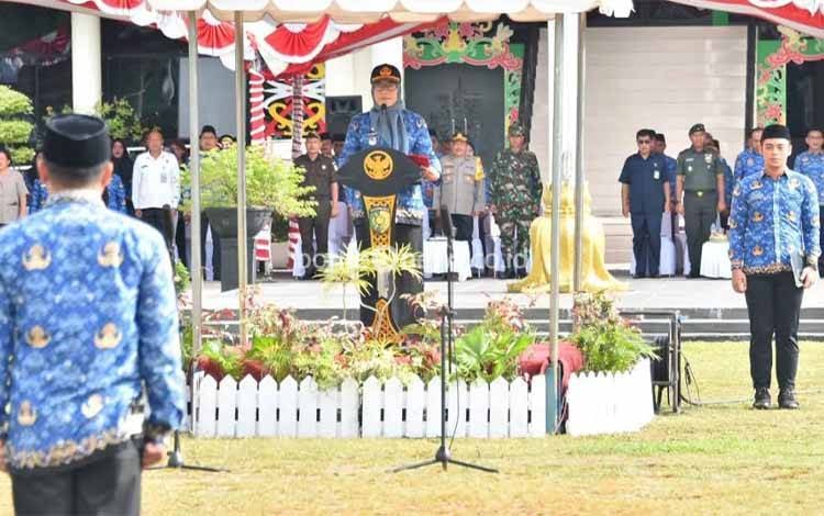 Pj Wali Kota Palangka Raya Tekankan Pentingnya Pelayanan Cepat dan Hemat