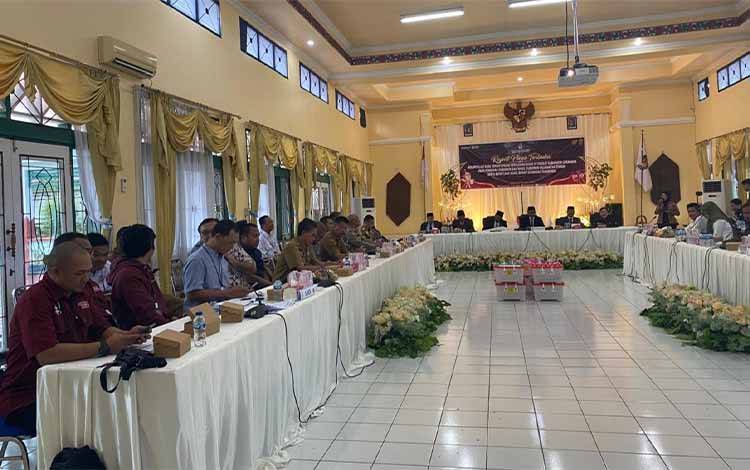 KPU Sukamara Gelar Rapat Pleno Terbuka