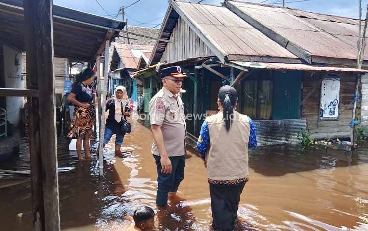 14 Kelurahan dari 5 Kecamatan di Palangka Raya Terendam Banjir