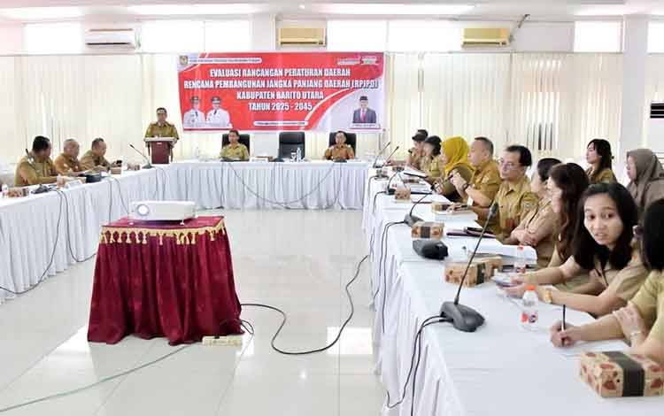 Bapedalitbang Kalteng Pastikan Kesesuaian RPJPD Kabupaten Barito Utara 2025-2045