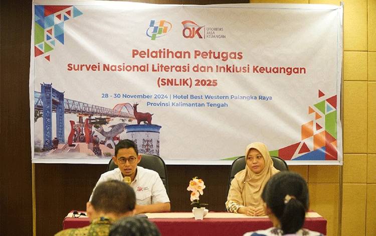 OJK Kalteng Laksanakan Survei Literasi dan Inklusi Keuangan untuk Capai Target Nasional
