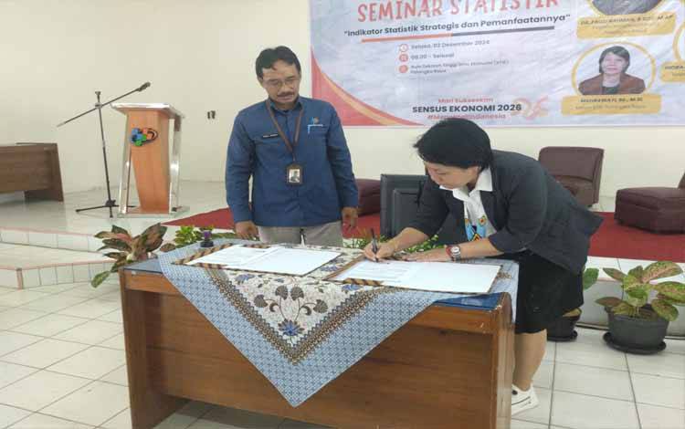 Seminar Statistik di Palangka Raya: Pentingnya Data Akurat untuk Pengambilan Keputusan