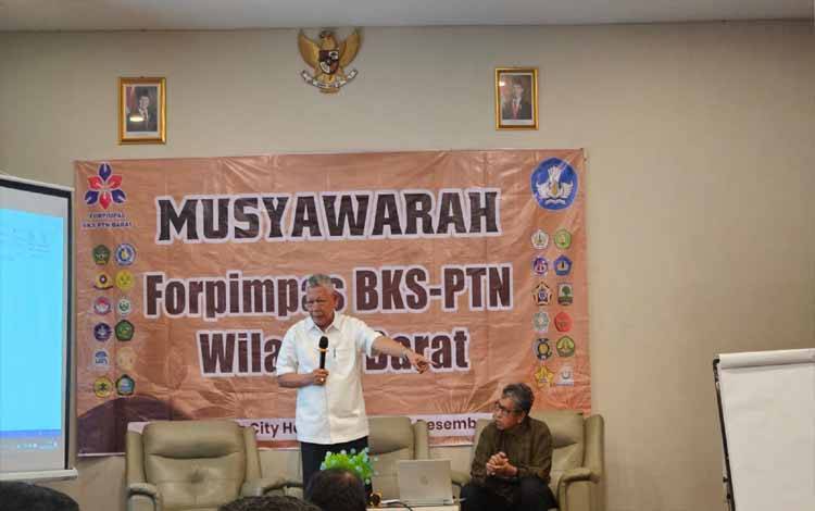 Musyawarah Pembentukan Pengurus Forpimpas BKS-PTN Wilayah Barat Masa Bakti 2024-2026