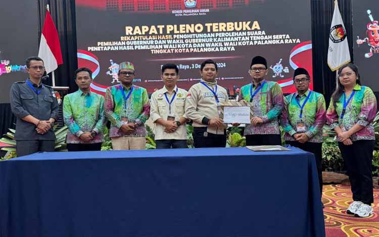 Raih 81.472 Suara, Fairid-Zaini Menang Telak Pilwakot Palangka Raya