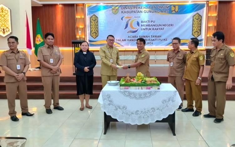 Sekda Gunung Mas Apresiasi Kontribusi Dinas PU dalam Menunjang Pembangunan