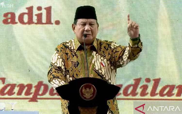 Prabowo: Waspada, Perairan Indonesia Rawan Terseret Konflik Global