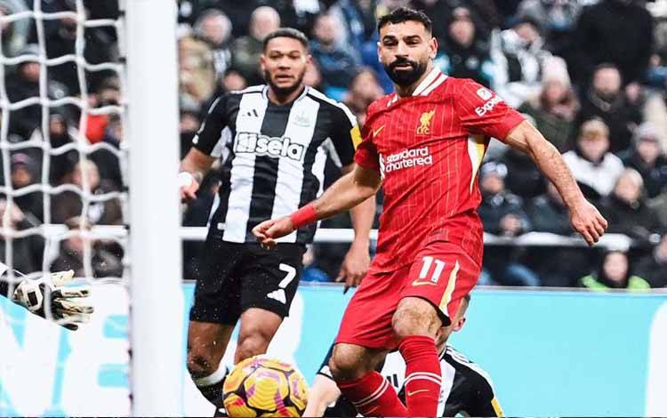 Newcastle Hentikan Rentetan Kemenangan Beruntun Liverpool