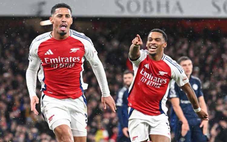 Arsenal Lanjutkan Tren Kemenangan Setelah Tekuk Manchester United 2-0