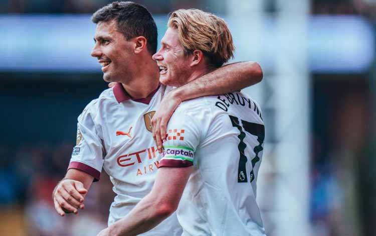 Kevin de Bruyne Lega Manchester City Akhiri Paceklik Tanpa Kemenangan