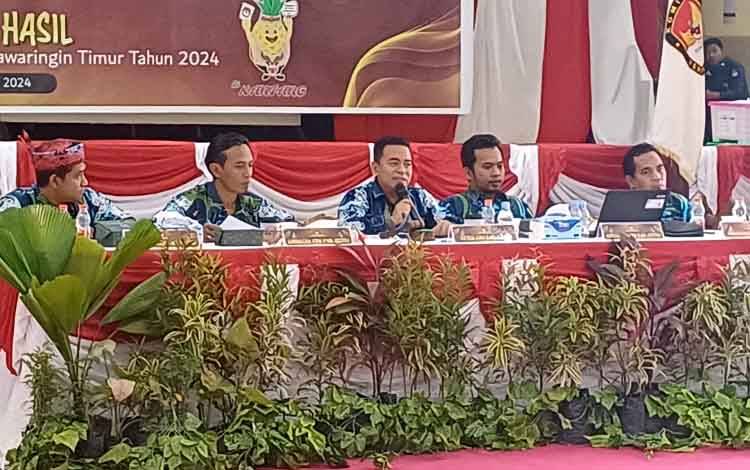 Hasil Pleno Rekapitulasi KPU Kotim: Agustiar - Edy Unggul, Raih 87.140 Suara