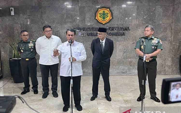 Kementan-Kemen PU dan TNI Kolaborasi Penguatan Irigasi Demi Swasembada