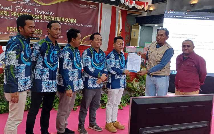 Saksi Paslon Sanidin-Siyono Ajukan Keberatan Penetapan Hasil Pleno Rekapitulasi KPU Kotim