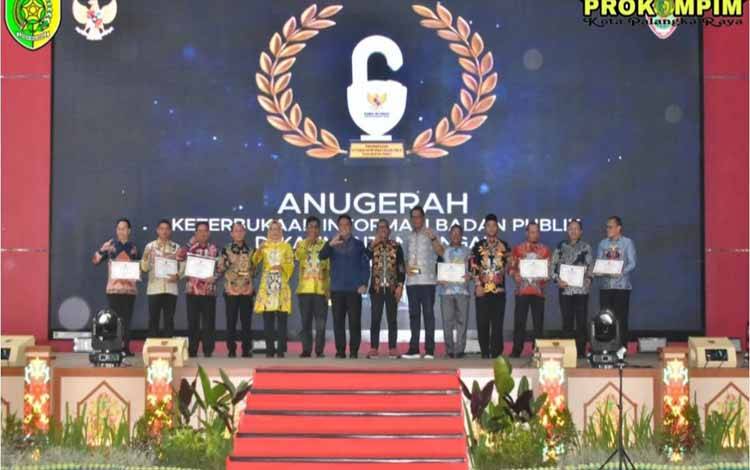 5 Kali Pemko Palangka Raya Raih Predikat Informatif