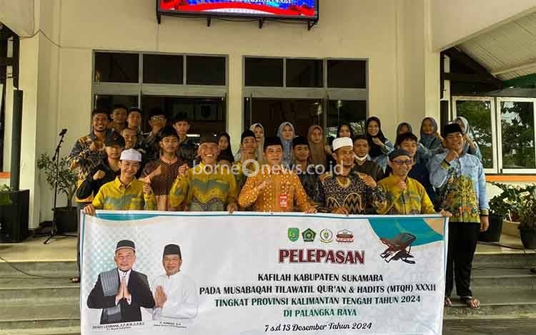Kafilah Sukamara Diharapkan Meraih Prestasi Pada MTQ Tingkat Provinsi Kalteng