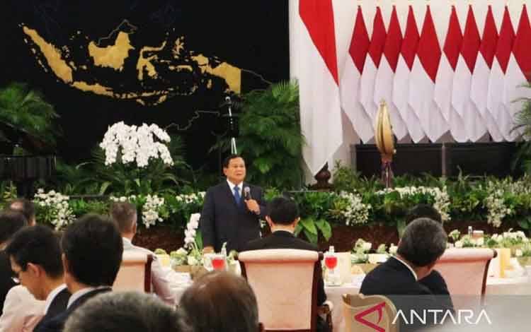Prabowo Tekankan pada Pengusaha Jepang bahwa RI Ingin Bersahabat Semua