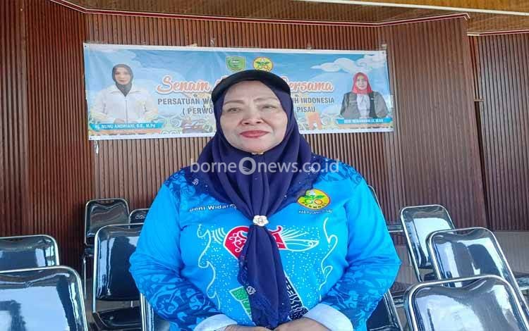 Peringati Hari Ibu, PERWOSI Pulang Pisau Gelar Lomba Senam Kreasi