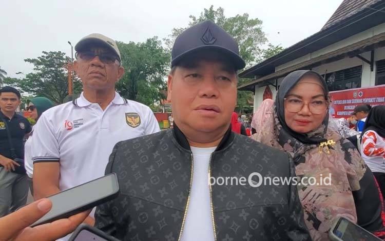 Bupati Kotim Sambut Alih Status Jalan Cempaka Mulia-Kampung Melayu Menjadi Jalan Provinsi