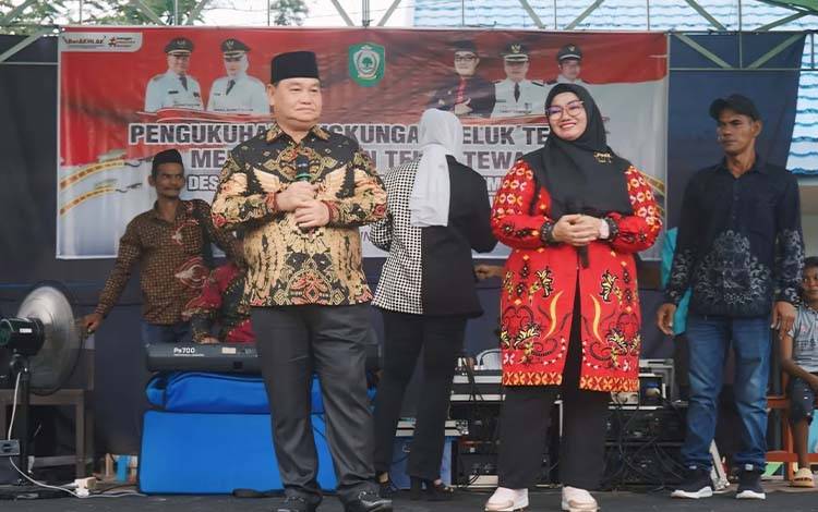 Bupati Kotim Halikinnor Optimistis Dusun Teluk Tewah Maju ke Depan