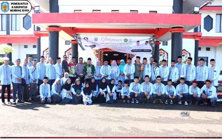 Pesan Pj. Bupati Murung Raya untuk Kafilah MTQH XXXII Kalteng: Semangat dan Kebersamaan untuk Meraih Prestasi Terbaik