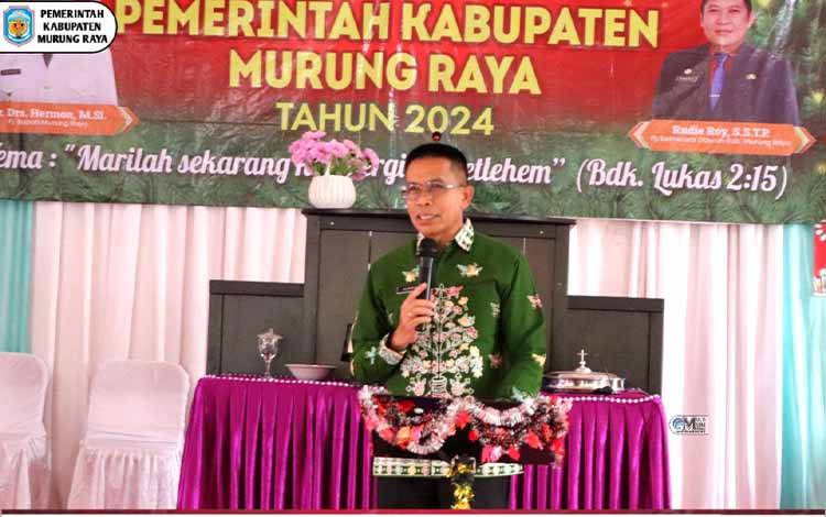 Safari Natal 2024 di Kecamatan Tanah Siang Selatan: Mempererat Persatuan dan Kesatuan Masyarakat