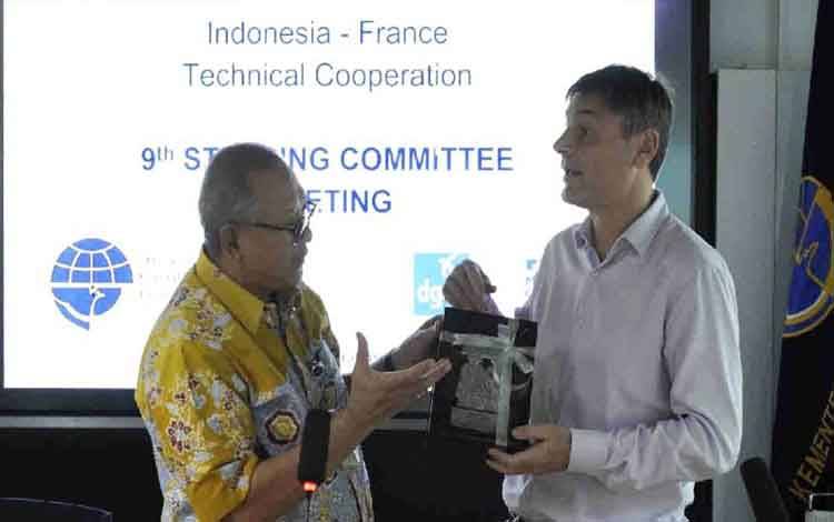 Indonesia-Perancis Kerja Sama Kemitraan Bidang Penerbangan