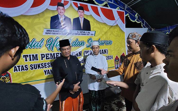 Tim Pemenangan Gelar Syukuran, ini Harapan Wanda-Supian Untuk Masyarakat Seruyan