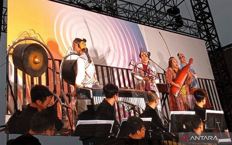 Lagu Maluku Ayo Mama Menggema di Festival Drum Hongkong