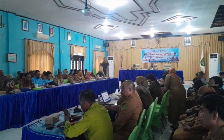 Pemkab Sukamara Lakukan Audit Kasus Stunting