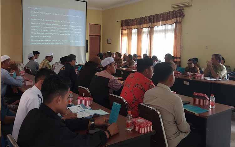 Dinsos Kapuas Evaluasi Pelaksanaan Izin Pengumpulan Uang atau Barang