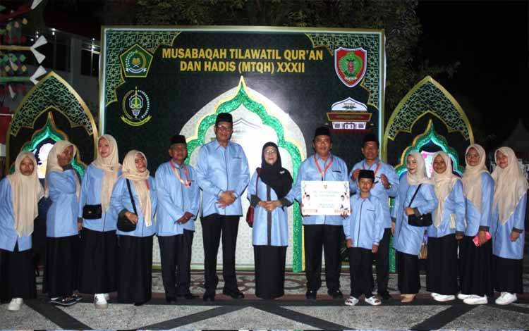 Pj Bupati Semangati Kafilah Kapuas di Ajang MTQH Tingkat Provinsi