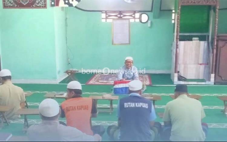 WBP Rutan Kapuas Ikuti Latihan Khataman Al Quran