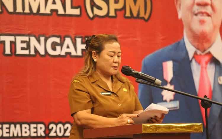 Evaluasi SPM di Kalteng Soroti Penggunaan e-SPM
