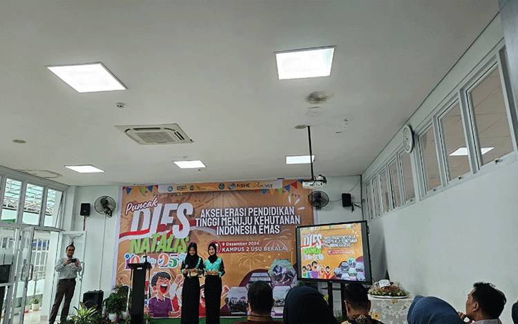 Penelitian dan Pengabdian Fakultas Kehutanan USU di Tahun 2024