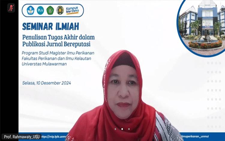 Kuliah Umum Prof Rahmawaty di Universitas Mulawarman: Penulisan Tugas Akhir dalam Publikasi Jurnal Bereputasi