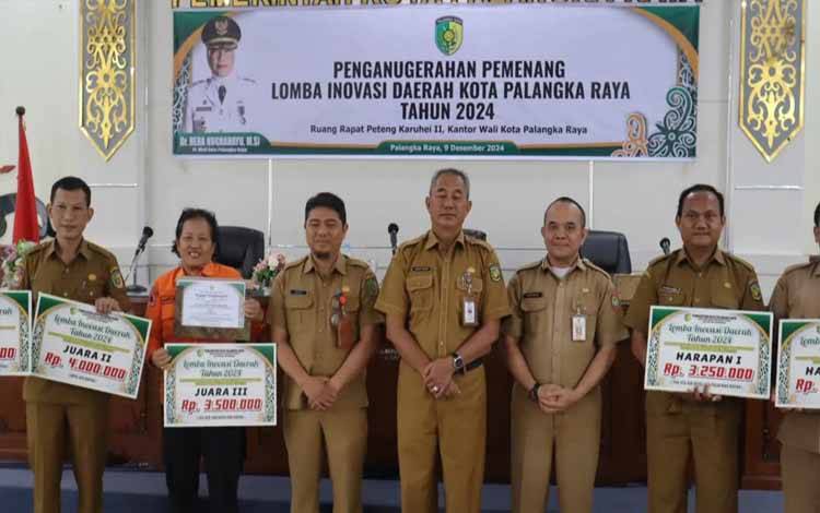 5 Inovasi Unggul Raih Juara Lomba Inovasi Daerah Palangka Raya 2024