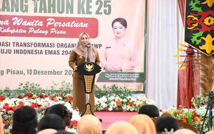Pj Bupati Pulang Pisau Ajak DWP Berperan dalam Penanganan Permasalahan