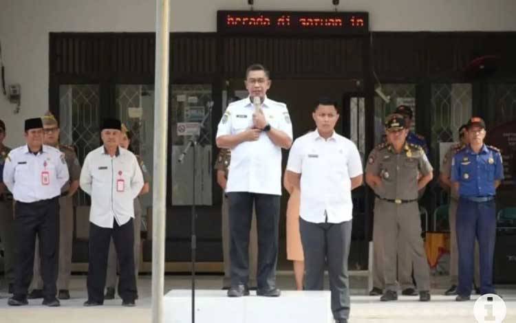 Pj Bupati Lamandau Harapkan Satpoldamkar Beri Kinerja Terbaik