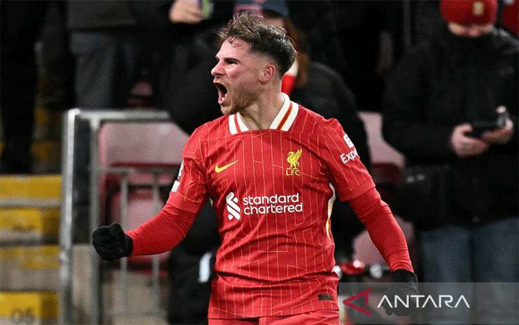 Gol Mac Allister Bantu Liverpool Bangkit Kalahkan Atletico Madrid 2-1