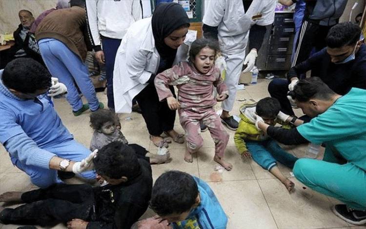 PBB: 35 Anak Gaza Tewas Setiap Hari karena Serangan Israel
