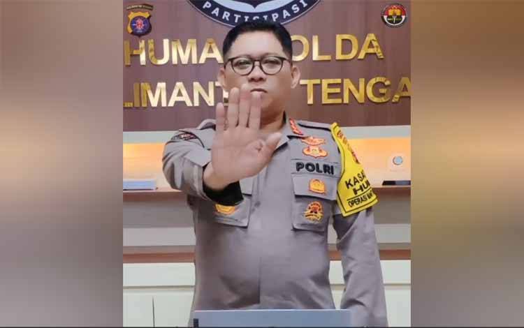 Polda Kalteng Ajak Masyarakat Palangka Raya Tolak Narkoba, Pilih Hidup Sehat