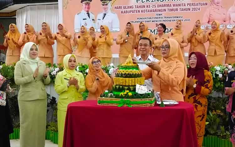 DWP Kotim Rayakan HUT ke-25, Dorong Peran Perempuan Menuju Indonesia Emas 2045