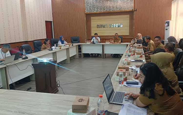 Rencana Kerja Program Jaminan Kesehatan 2025 di Kapuas Dibahas