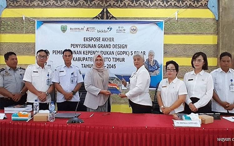 DP3AKB Bartim Paparkan Ekspos Akhir Grand Design Pembangunan Kependudukan 2025-2045