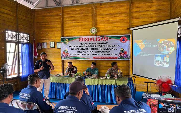 Kelurahan Bereng Bengkel Sosialisasikan Mitigasi Bencana, Libatkan BPBD Palangka Raya