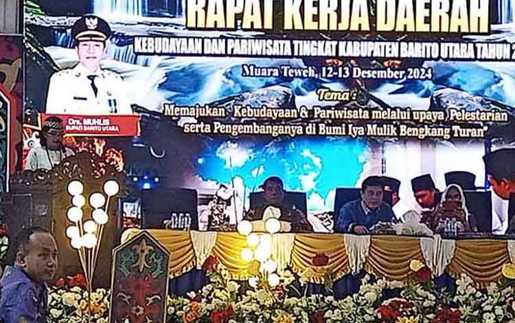Pemprov Kalteng Dorong Sinergi Pengembangan Kebudayaan dan Pariwisata di Barito Utara
