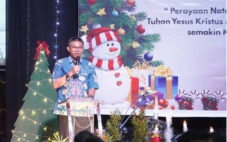Pj Wali Kota Palangka Raya Harap Hikmat Natal Perkuat Kerukunan Umat Beragama